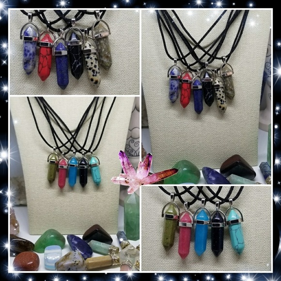 Moon Goddess Boutique Jewelry - 🆕️ Blood Moon Charged Healing Crystal Necklaces